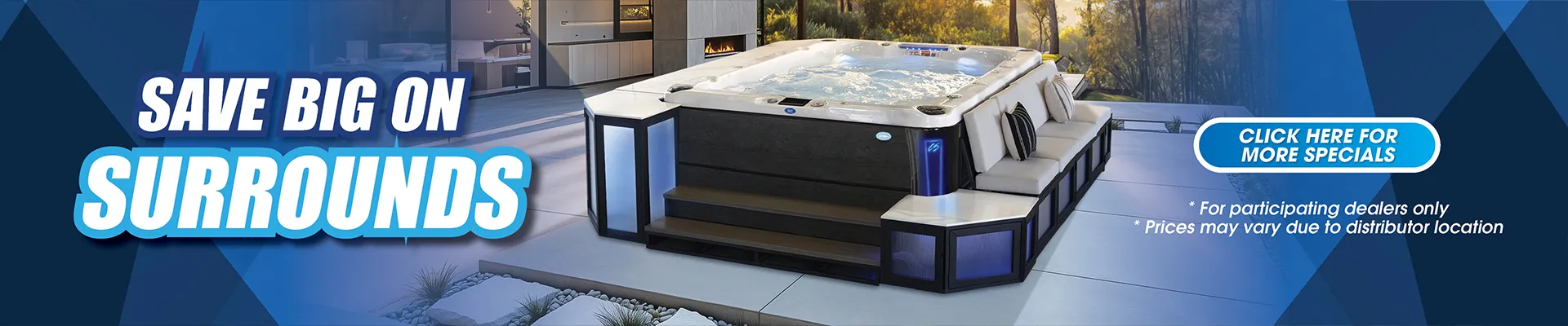 Calspas hot tub being used in a family setting - Arvada